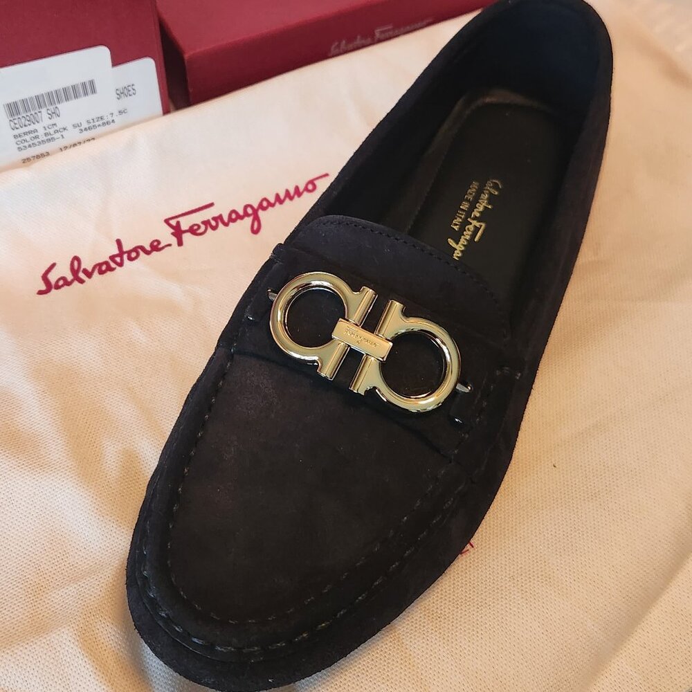 Ferragamo Berra Driving Loafer